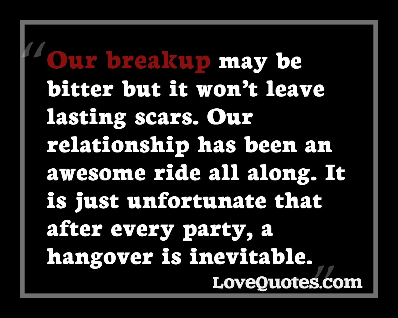 Our Breakup
