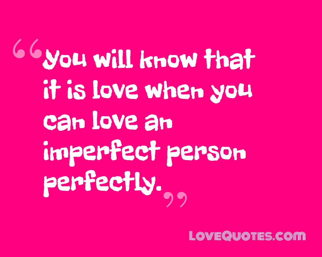 An Imperfect Person