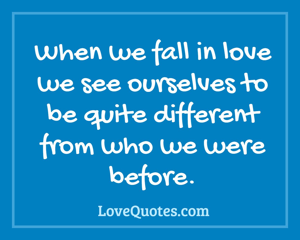 When We Fall In Love