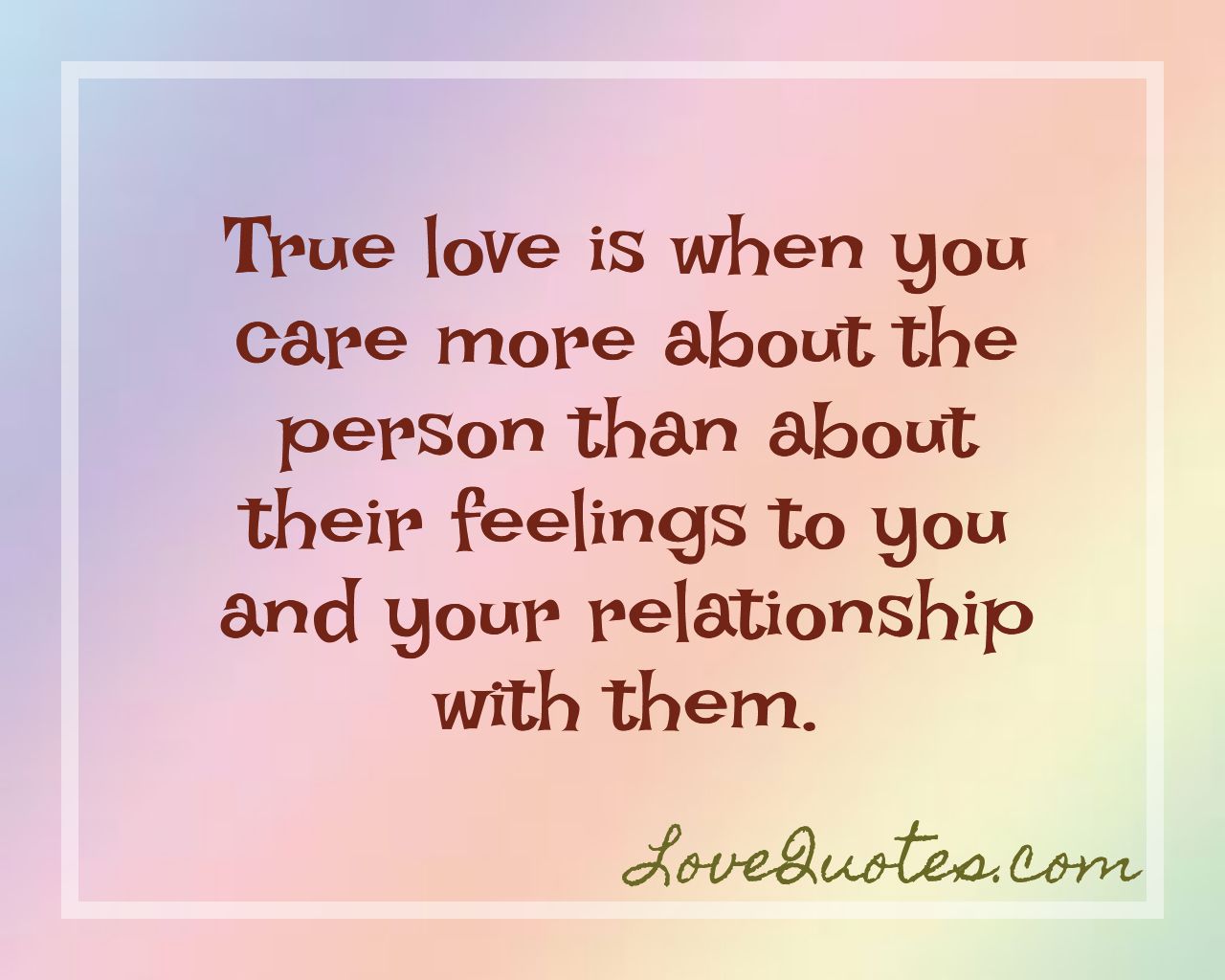 Your relationship With Them