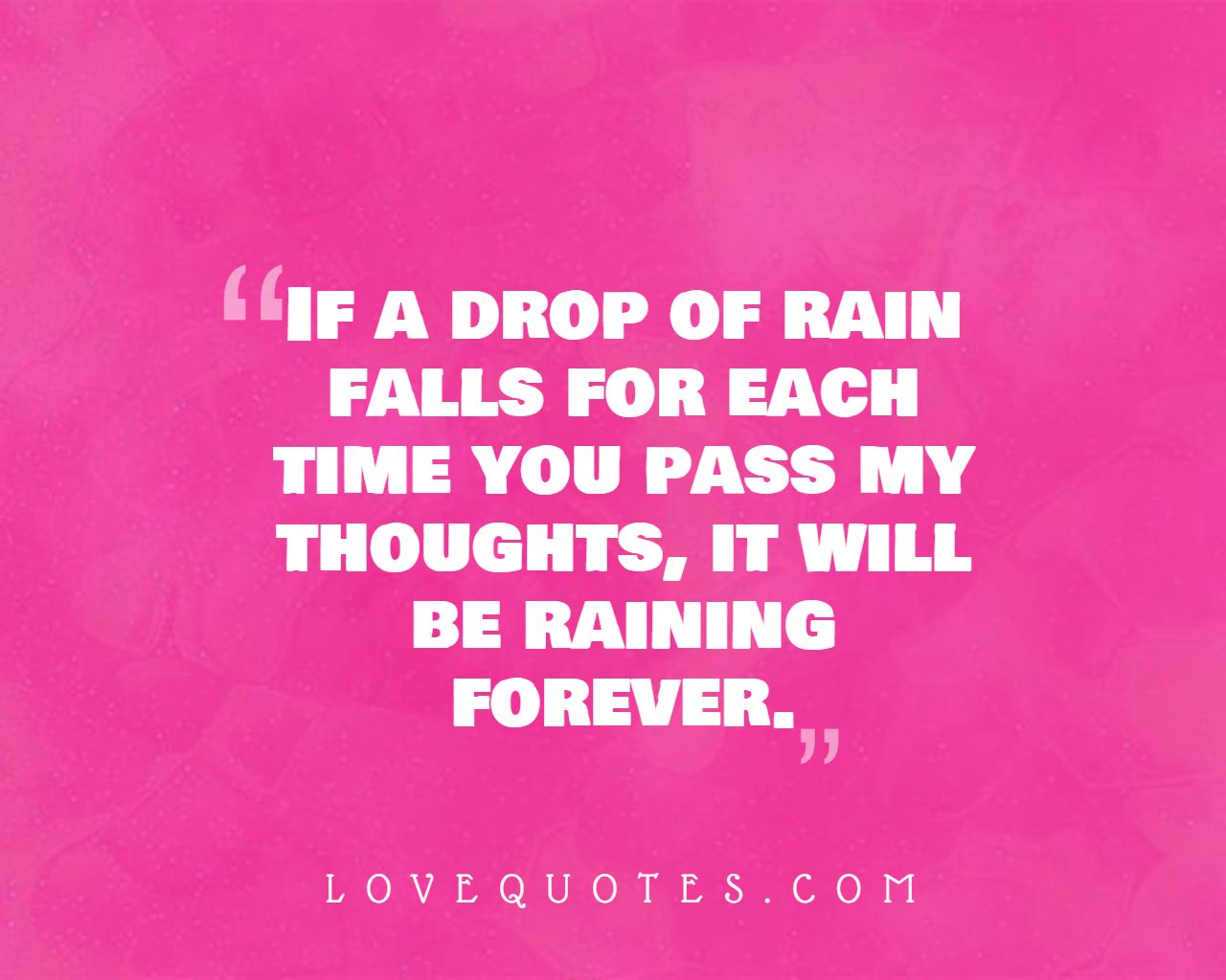 A Drop Of Rain