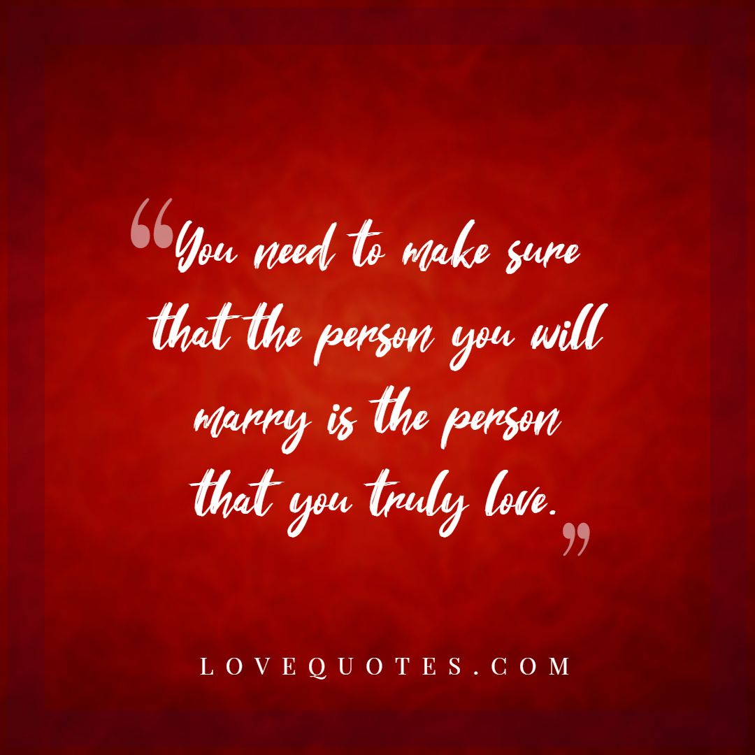 The Person You Truly Love