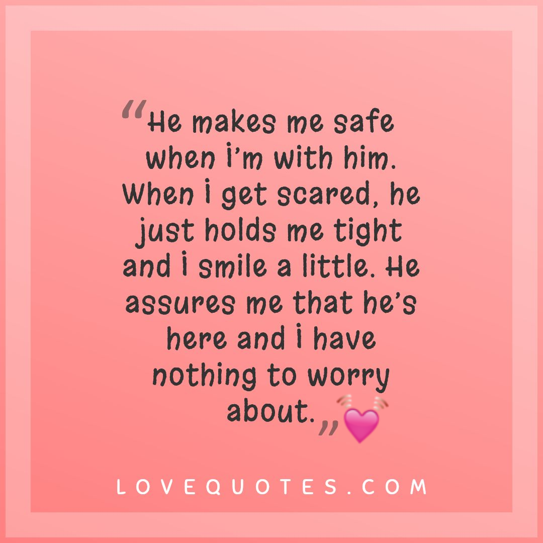 He Makes Me Safe