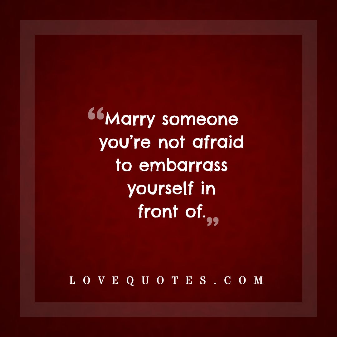 Marry Someone