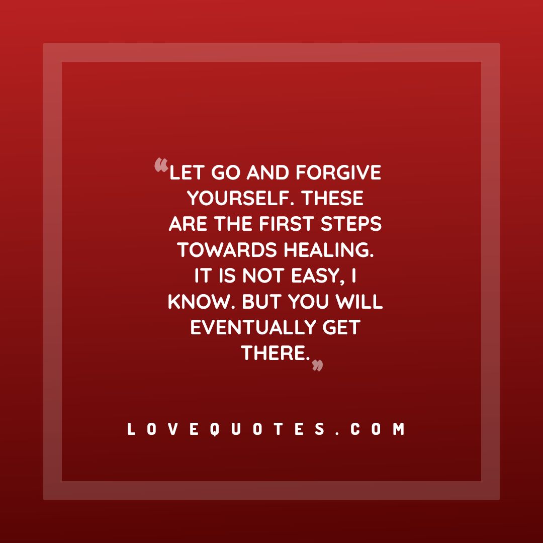 Let Go And Forgive
