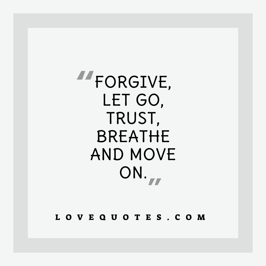 Breathe And Move On