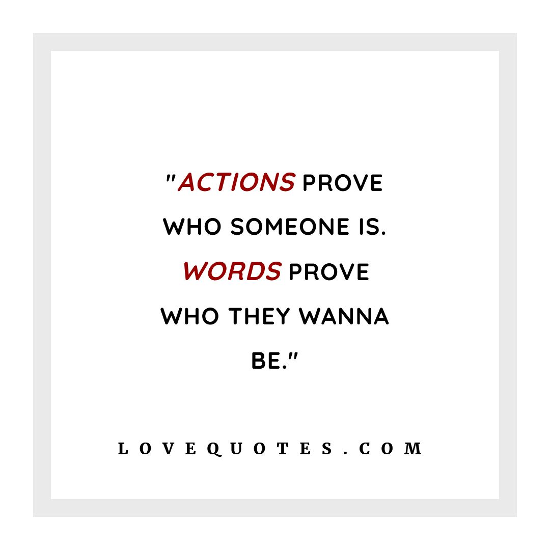 Actions Prove