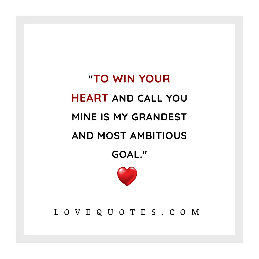 To Win Your Heart