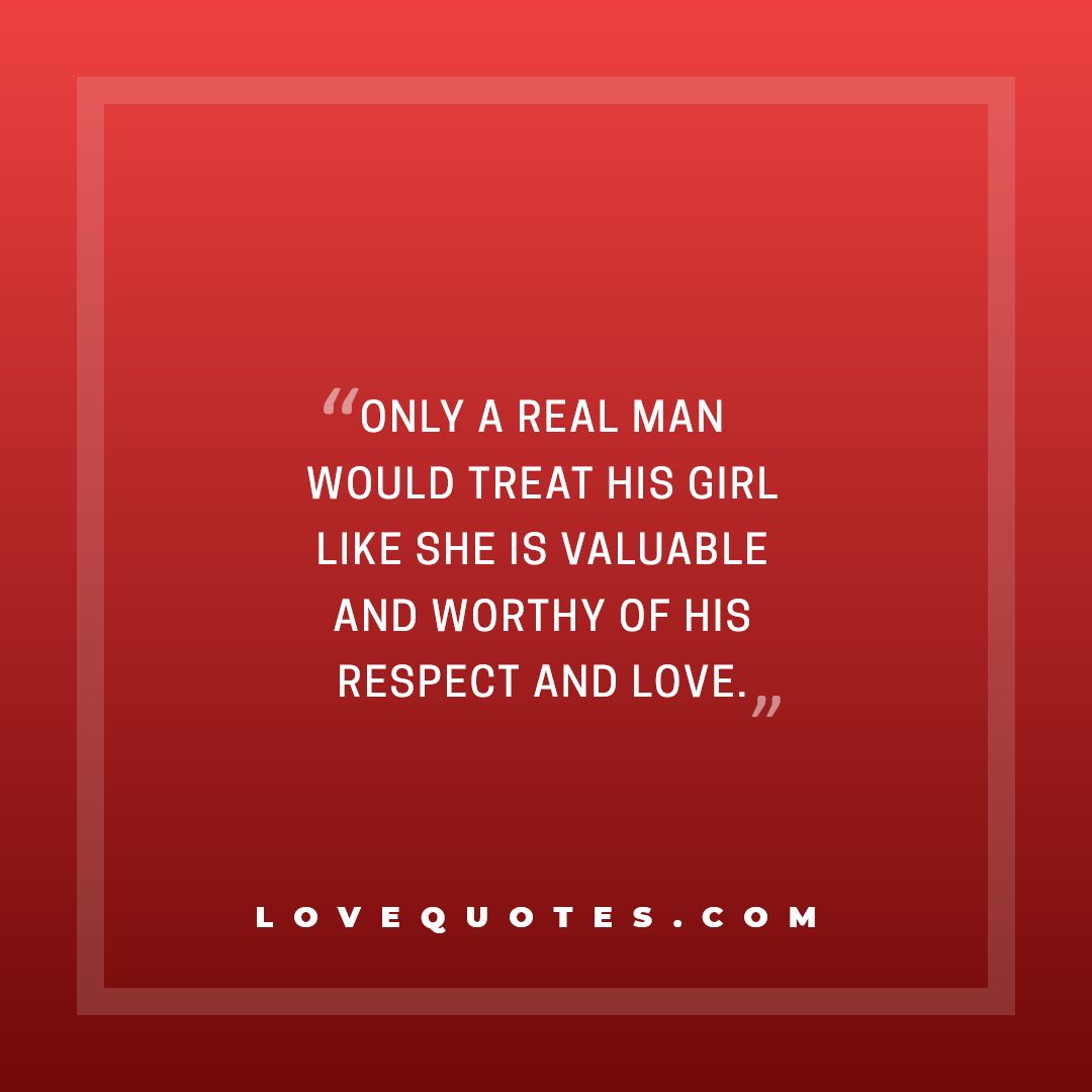 Only A Real Man
