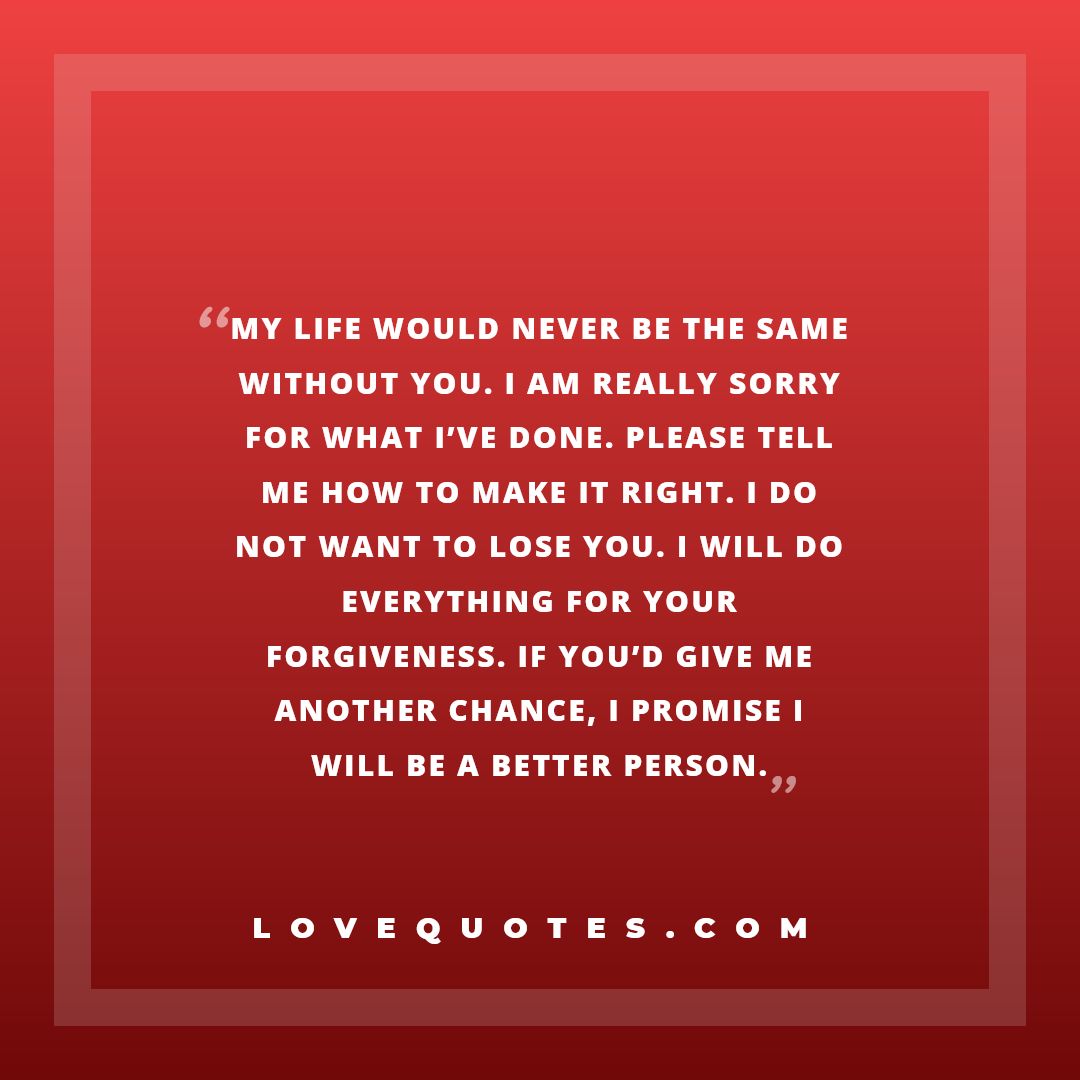 Your Forgiveness