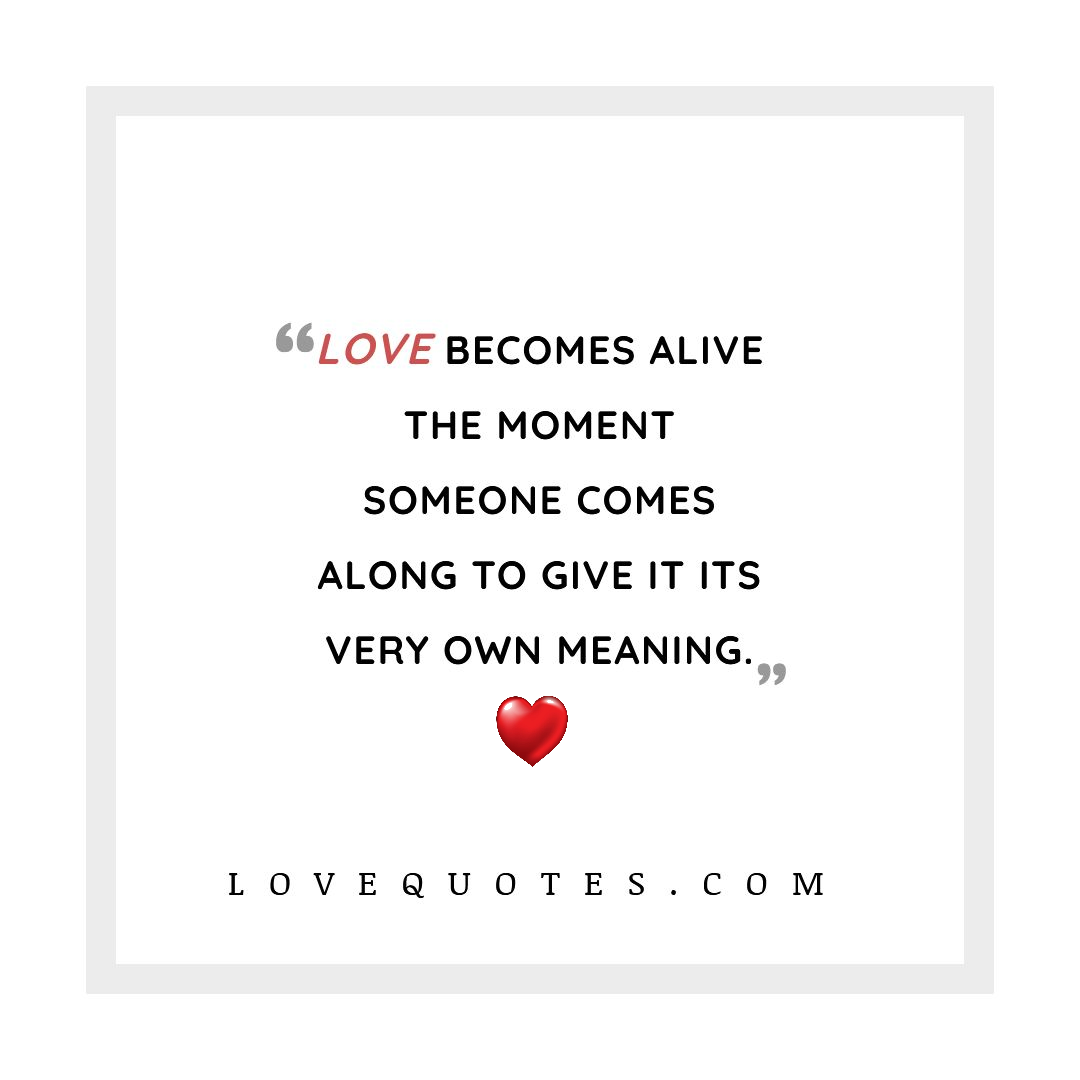 Love Becomes Alive
