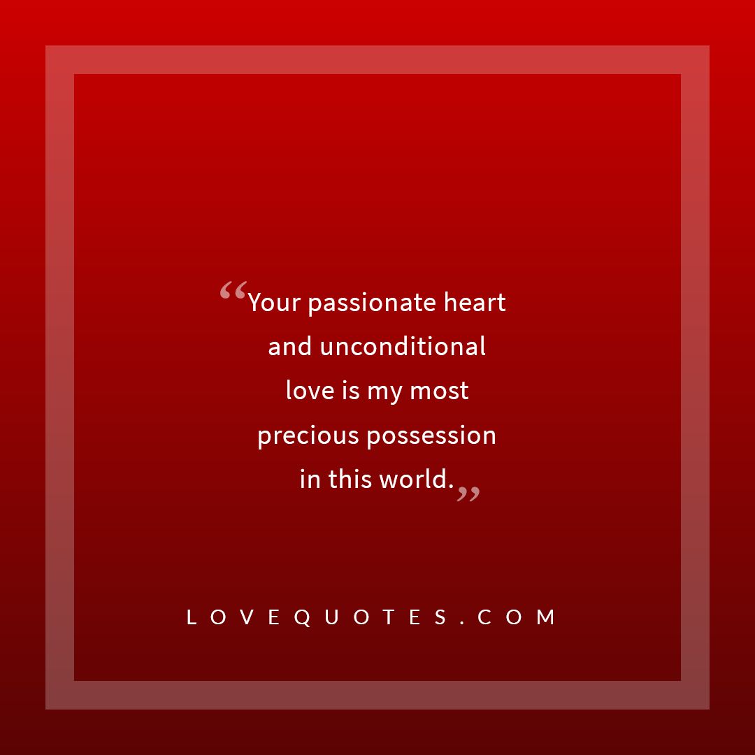 Your Passionate Heart