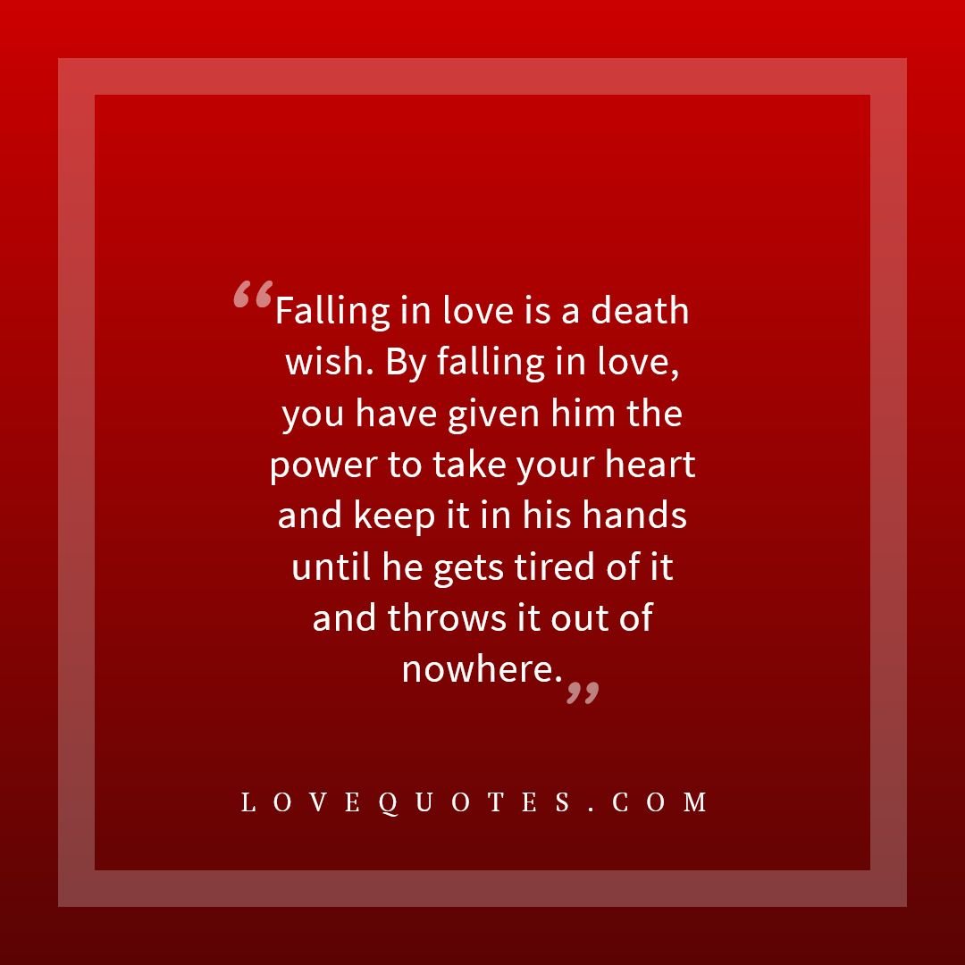 By Falling In Love