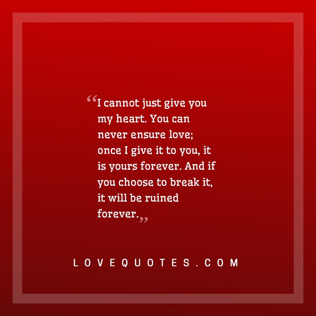 Yours Forever - Love Quotes