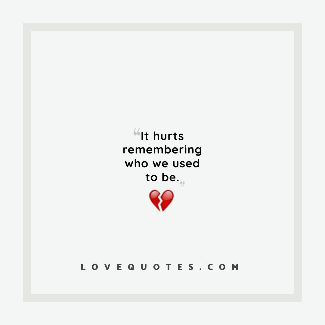 It Hurts Remembering