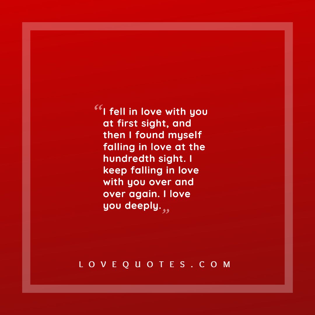 Keep Falling In Love