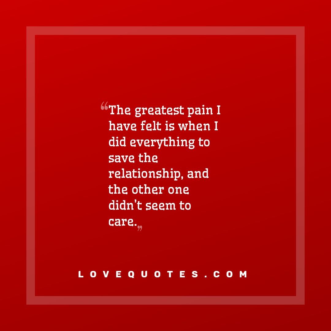 The Greatest Pain