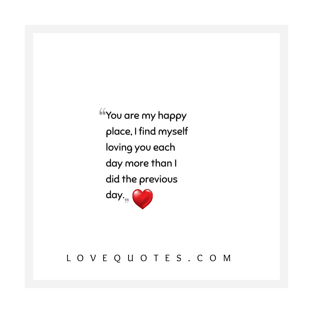 Be Happy Love Quotes