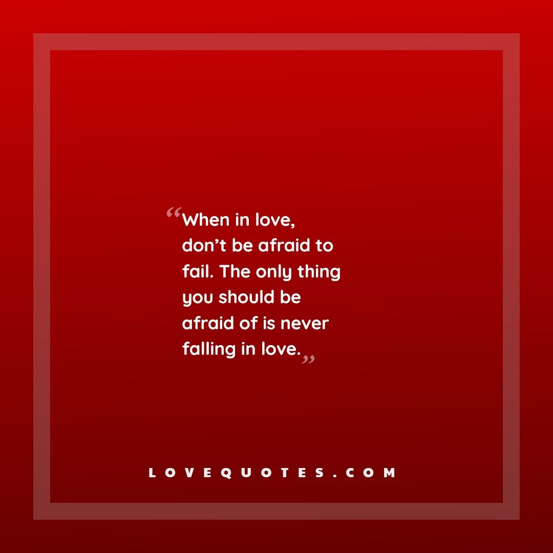 Never Falling In Love
