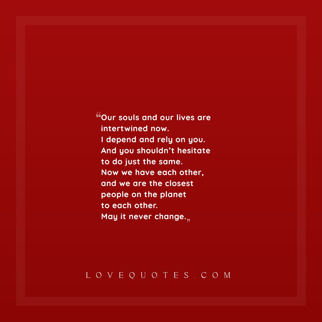 Our Souls And Our Lives