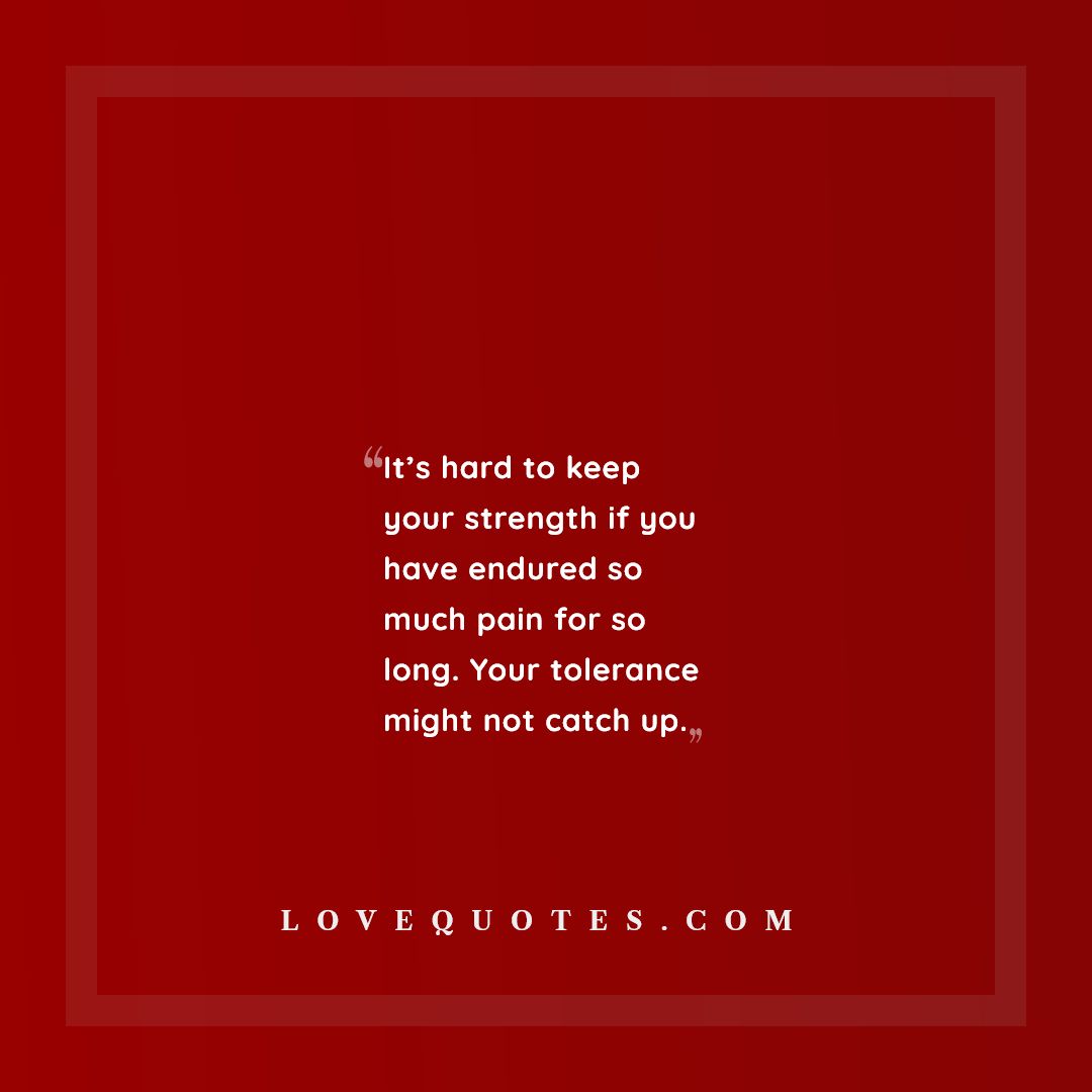 Keep Your Strength