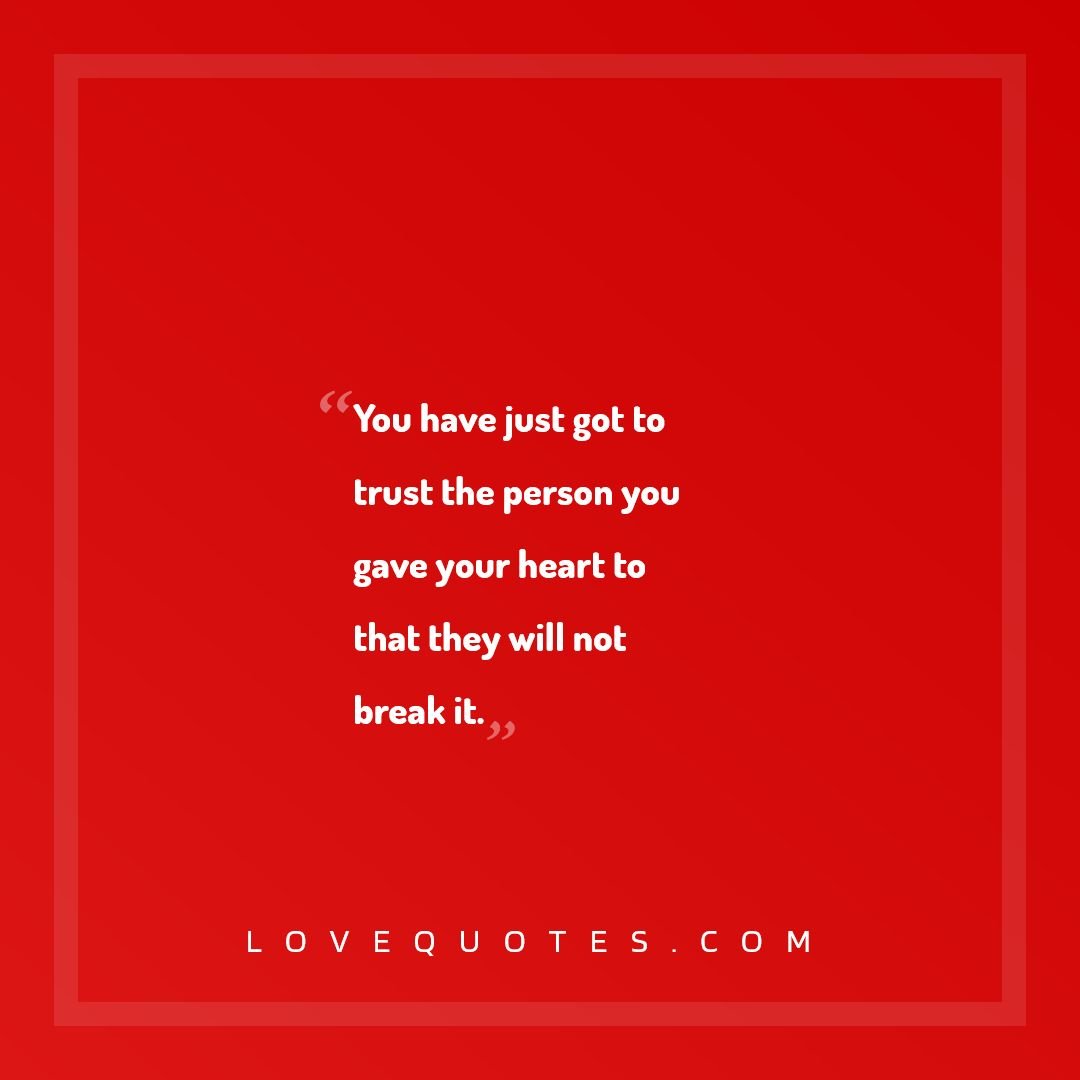 Trust The Person