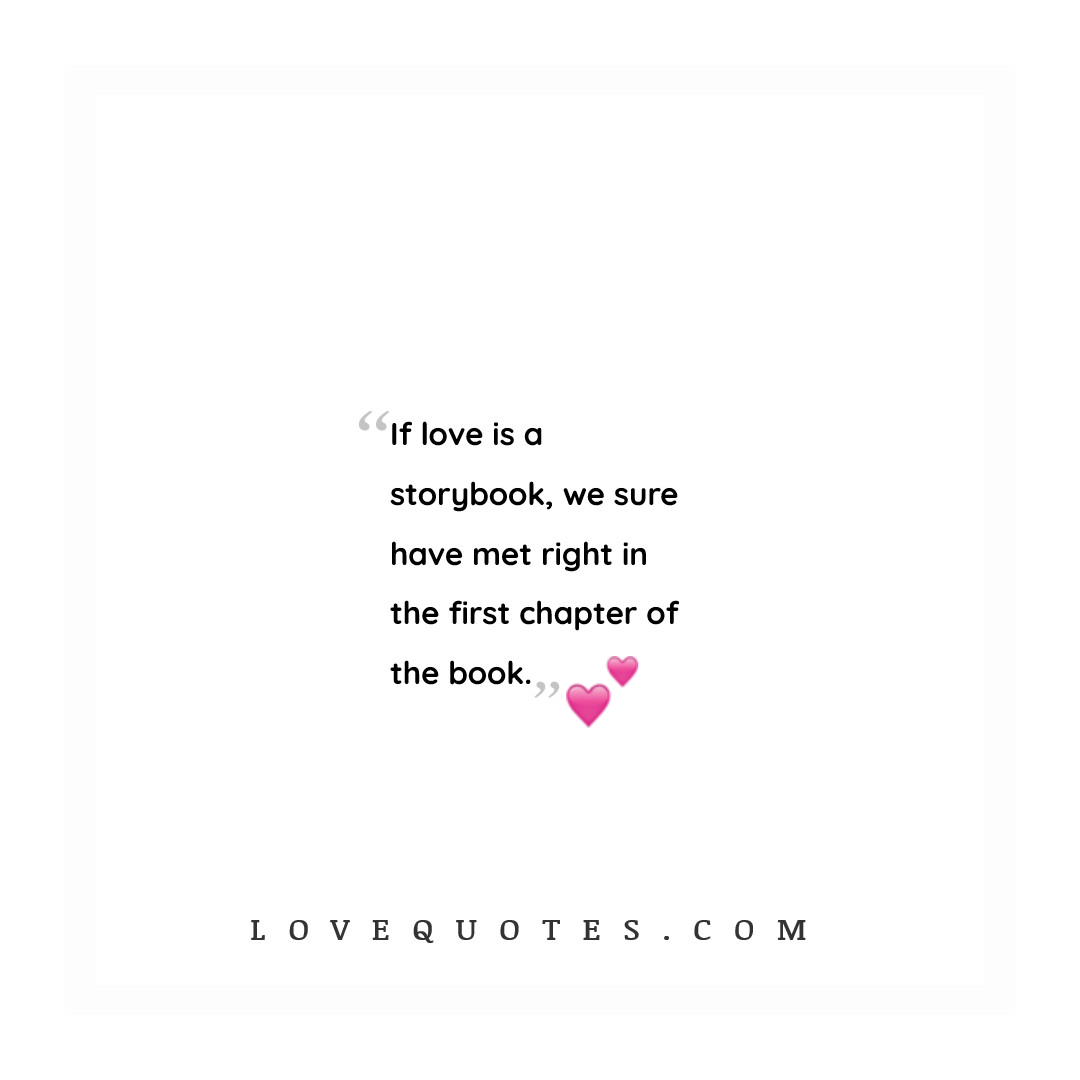 Love Is A Story Book