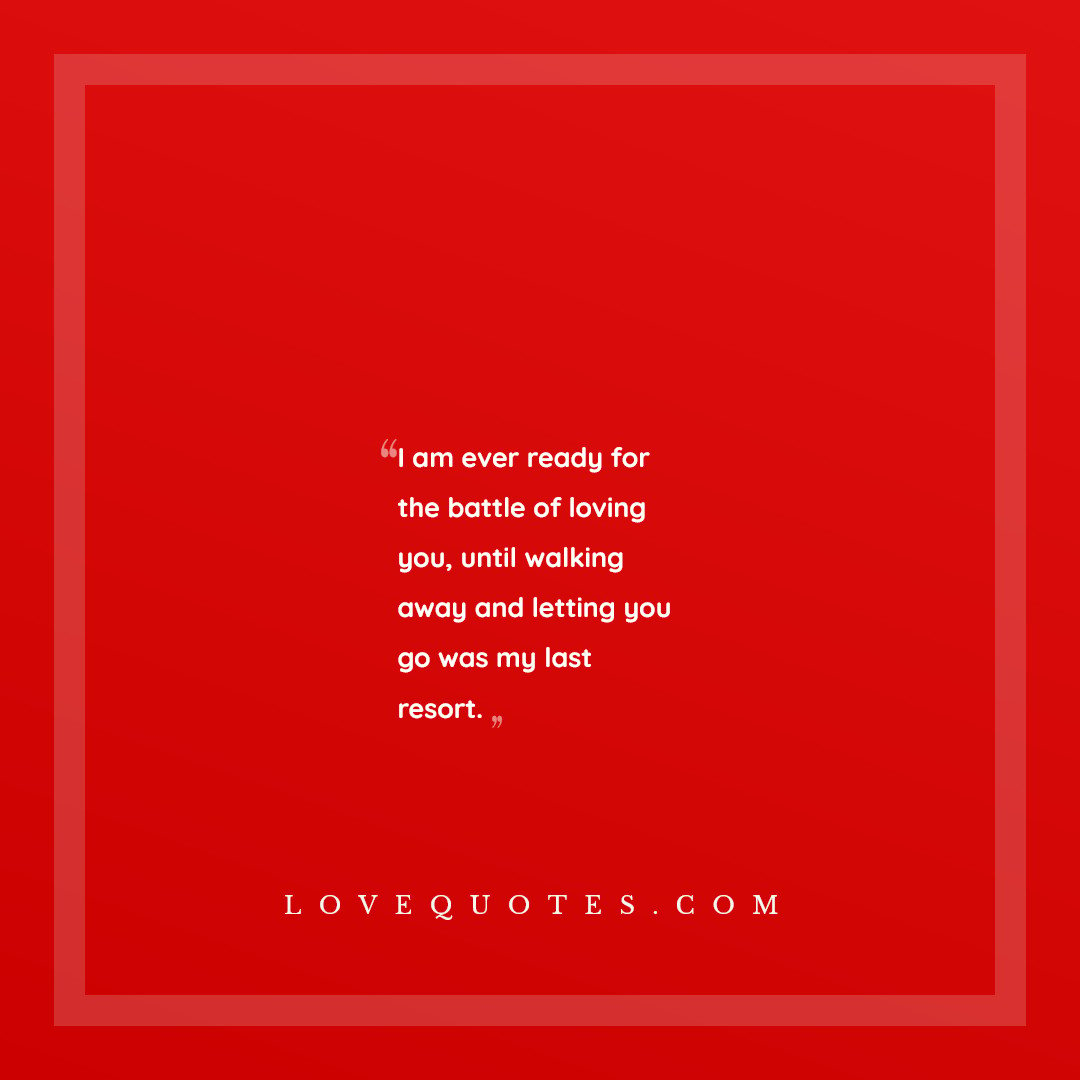 The Battle Of Loving You