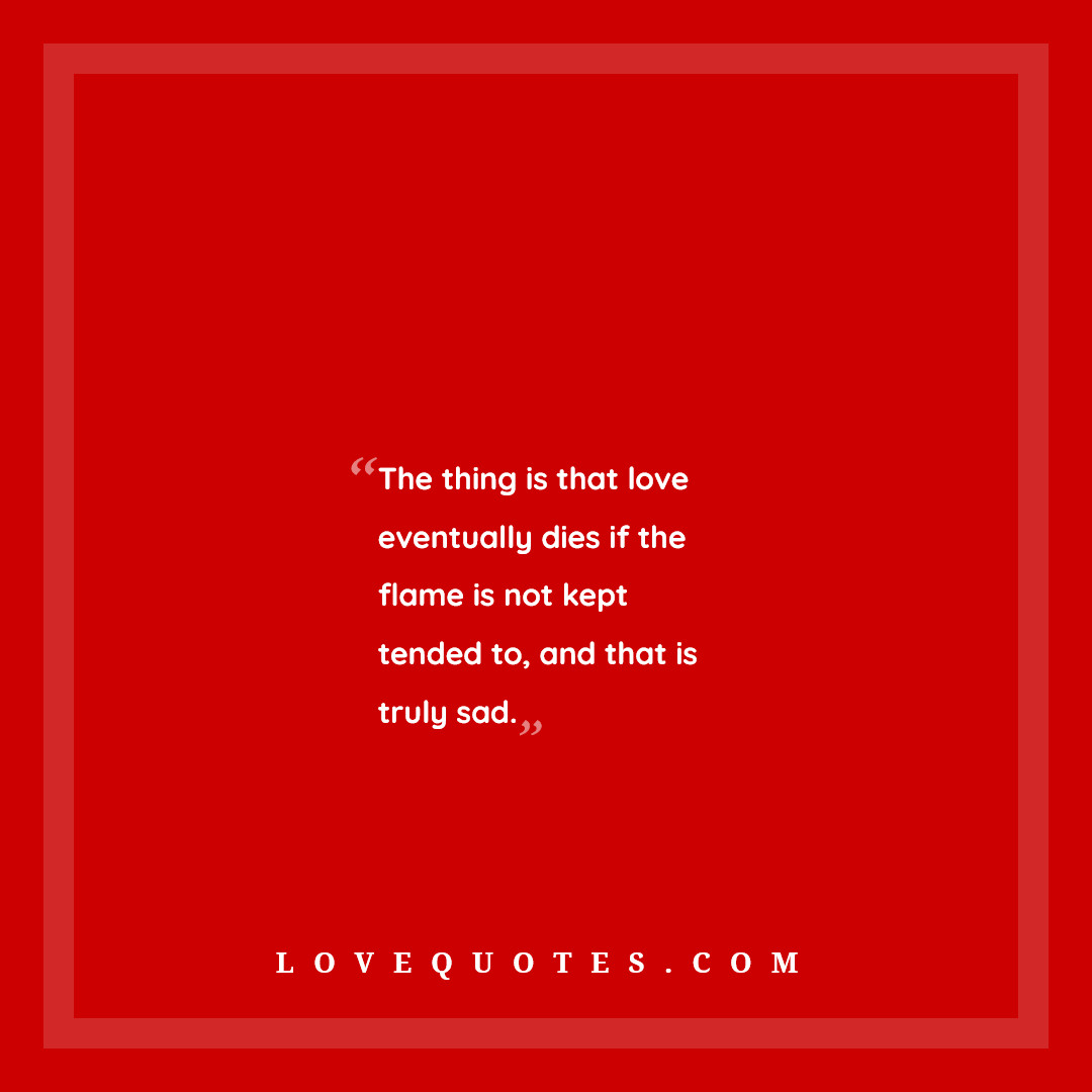 Love Eventually Dies